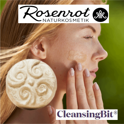Rosenrot CleansingBit® (Feste Reinigungsmaske)
