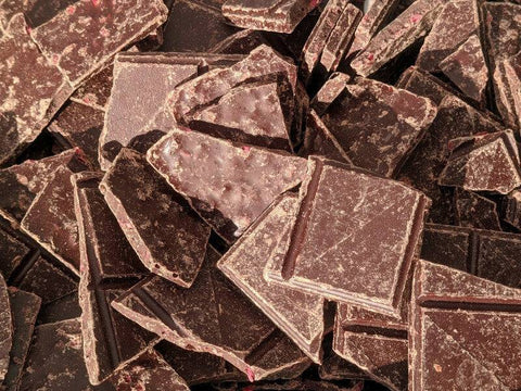Bio-Schokolade Dunkle Cranberry "Bruch"