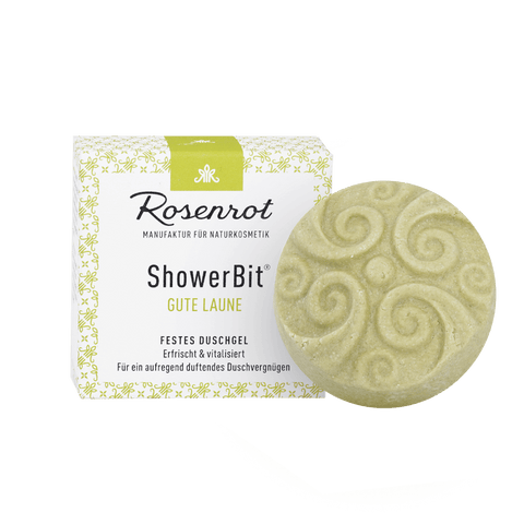 Rosenrot ShowerBit® (Festes Duschgel)