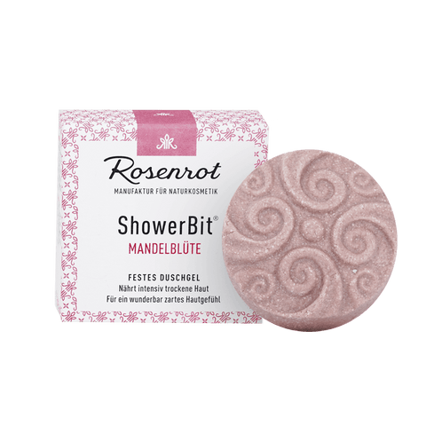 Rosenrot ShowerBit® (Festes Duschgel)