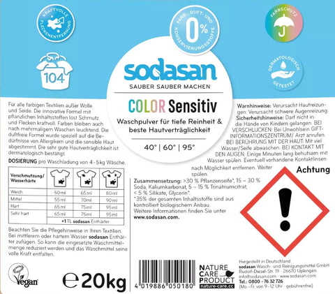 sodasan - Color Waschpulver sensitiv